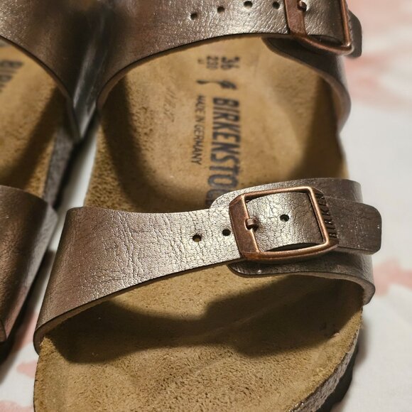BIRKENSTOCK- Sydney-Birko-Flor - Graceful Taupe- VERY GENTLY USED - Picture 3 of 6